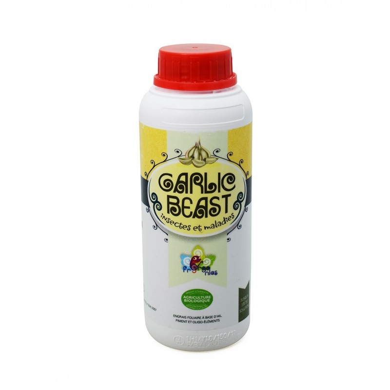 Garlic Beast Insecticide / Fongicide bio naturel 500ml Garlic Beast Insecticide / Fongicide bio naturel 500ml