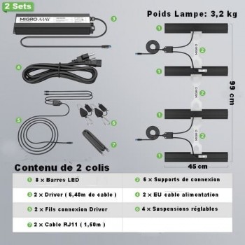 package migro light led aray