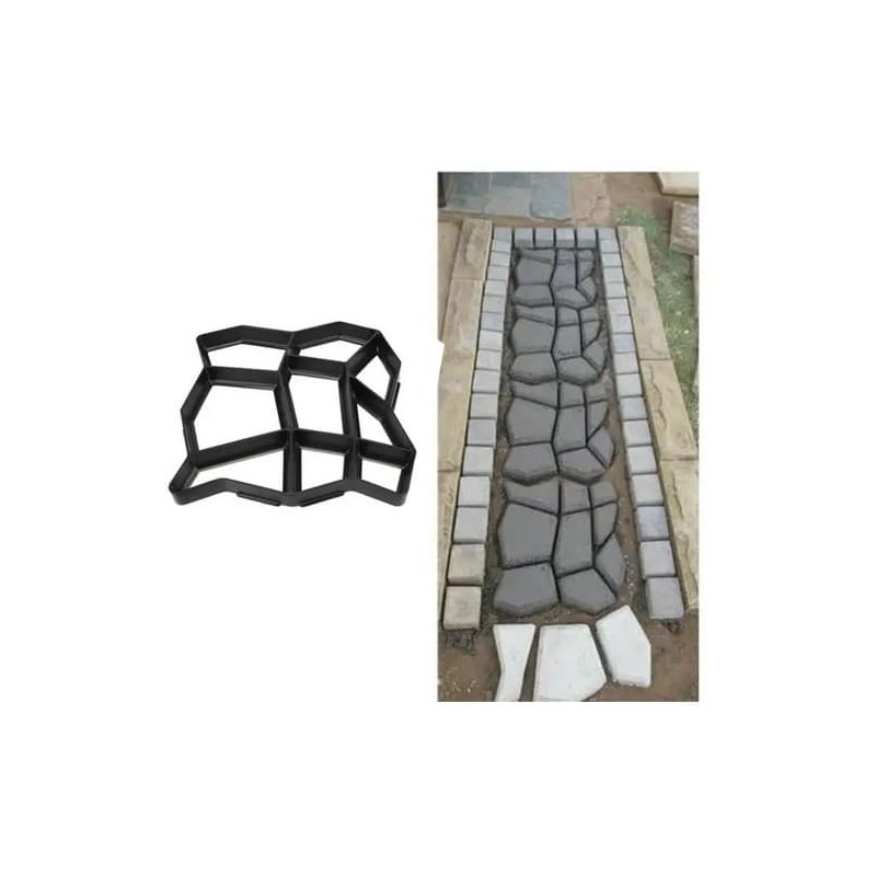 Moule pour pavé de jardin terrasse